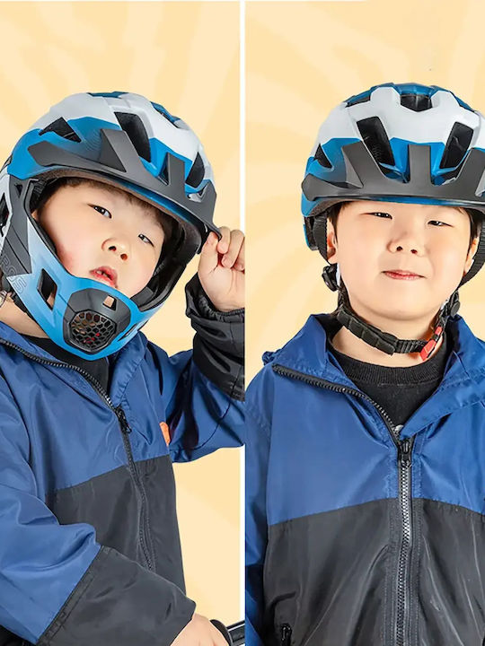 Rockbros Cască Pentru Bicicletă A Orașului Albastră Pentru Copii