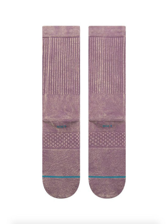 Stance Icon Dyed Sports Socks Purple 1 Pair