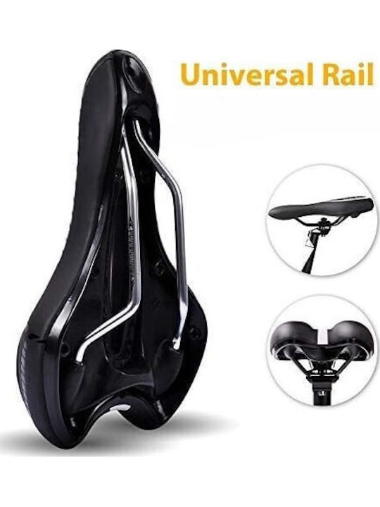 Șea De Bicicletă Neagră Cu Gel 270 X 160 Mm