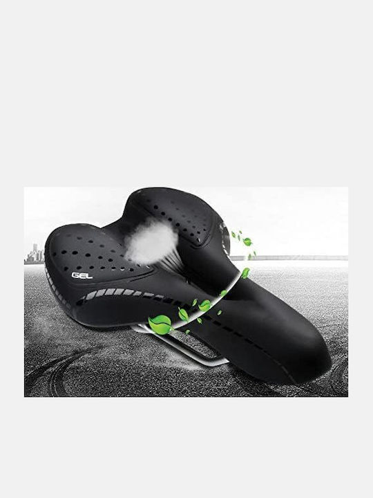 Șea De Bicicletă Neagră Cu Gel 270 X 160 Mm