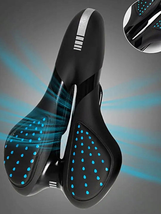 Șea De Bicicletă Neagră Cu Gel 270 X 160 Mm