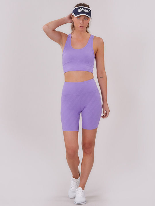 Women's Athletic Sports Bra Purple