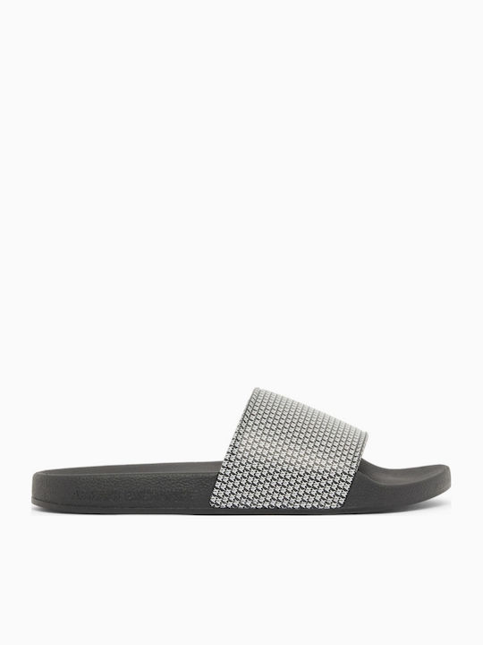 Men's Black Slides