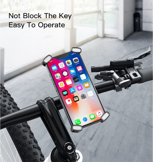 Bicycle Phone Holder 360 Rotation X-grip Mount 2.8cm Handlebar Yesido Black