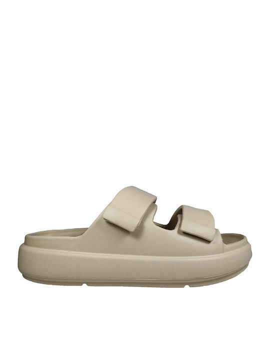 Flip Flops In Beige Colour