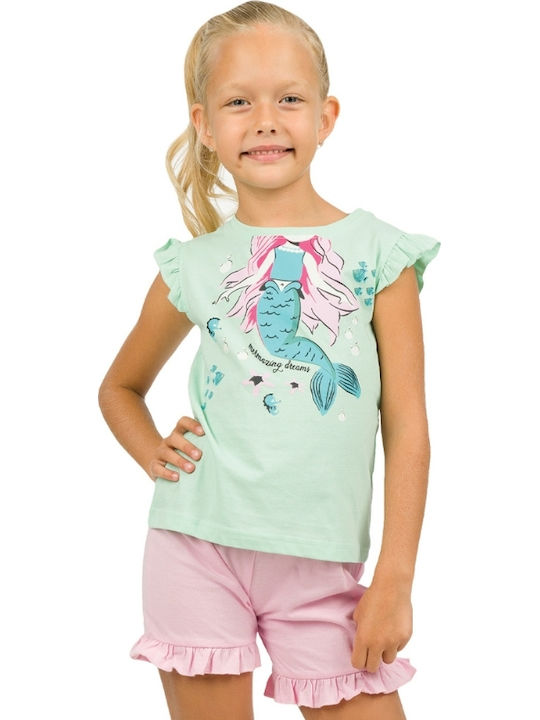 Energiers Kids Summer Lilac Pajamas 223201 Energiers Kids Summer Lilac Pajamas 223201