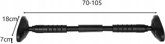 Bară De Tracțiuni Pentru Ușă 70-100cm Pentru Utilizator Până La 180kg