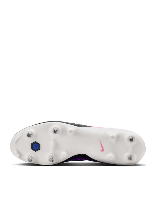Nike Phantom 6 Low Academy Футболни Обувки с Бутони SG Сини