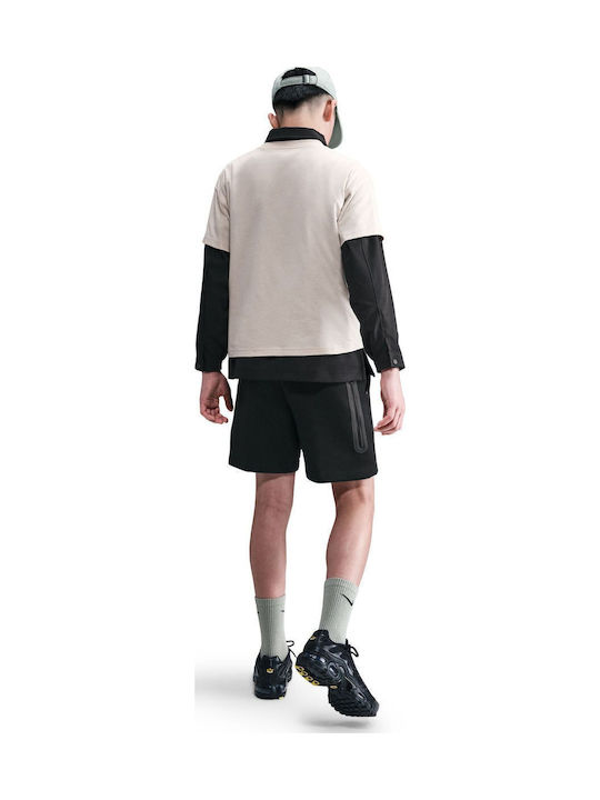 Αθλητικό Παιδικό Σορτς/Βερμούδα Shorts Μαύρο