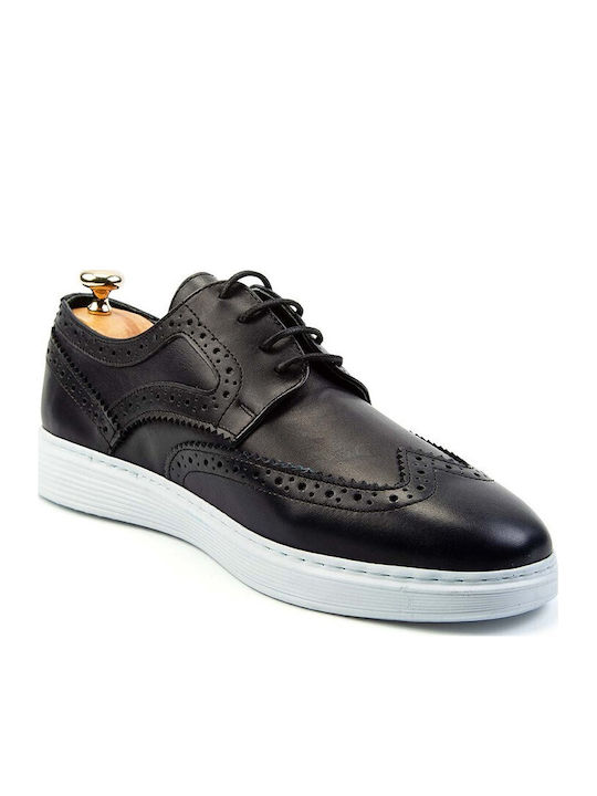 Δερμάτινα Ανδρικά Oxfords Μπλε