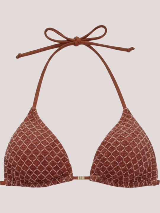 Bikini Set Triangle Push Up & Brazil Orange