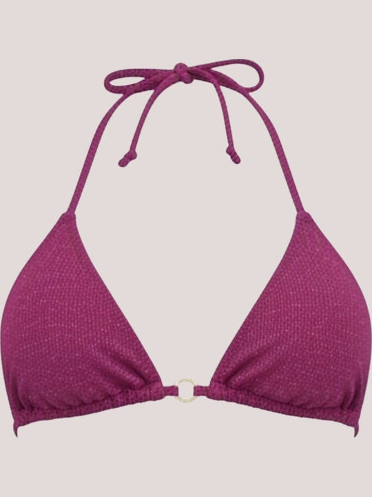 Bikini Set Triangle Push Up & Brazil Fuchsia