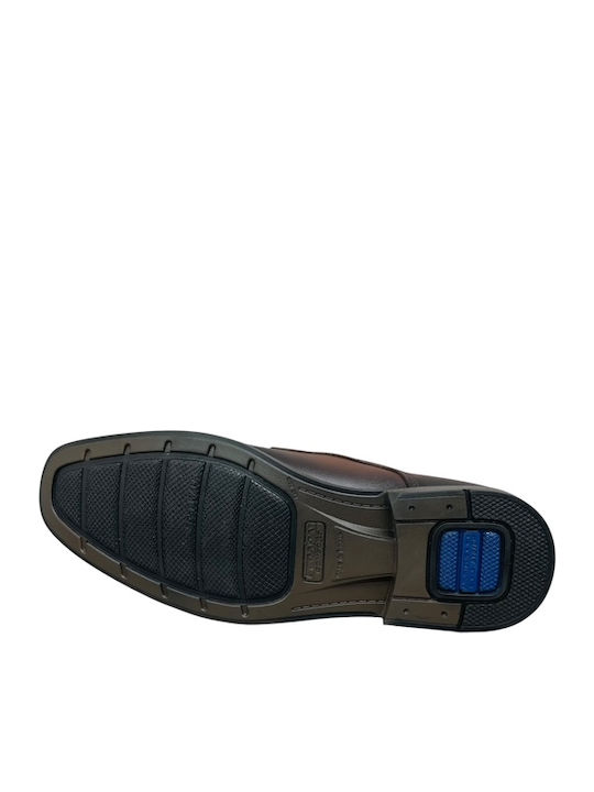 Pantofi Eleganți Bărbătești din Piele Tabac AN-03277-7-6
