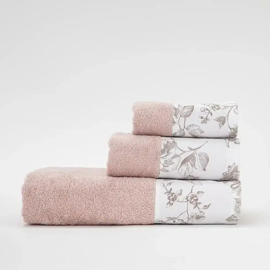 Borea Set De Prosoape De Baie 3 Buc Rosine Lila
