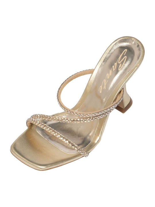 Leather Sandals Gold