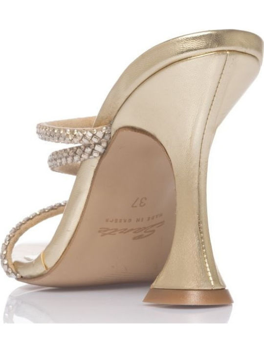 Leather Sandals Gold
