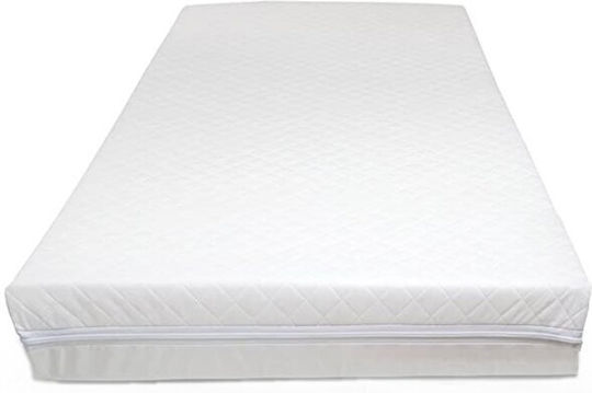 Saltea Pentru Bebeluşi Din Spumă De Memorie Ortopedică Moale Cu Protecţie Albă 60x90x7cm