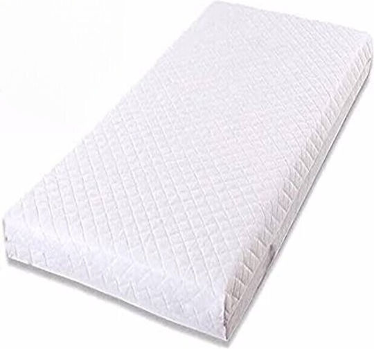 Saltea Pentru Bebeluşi Din Spumă De Memorie Ortopedică Moale Cu Protecţie Albă 60x90x7cm