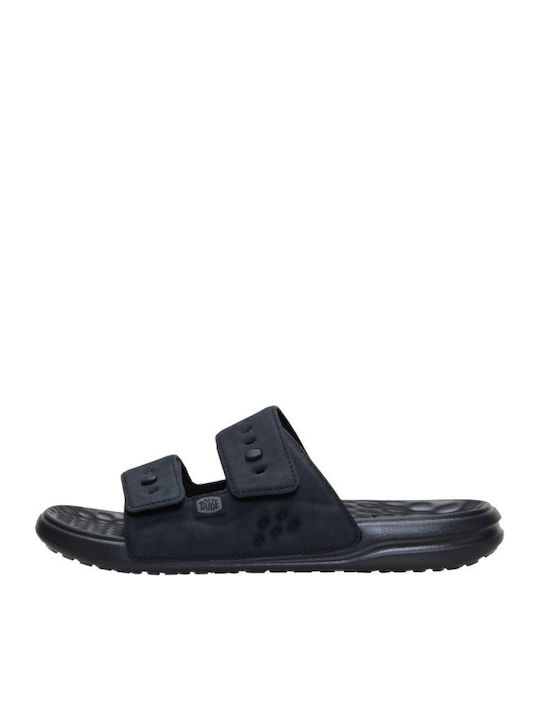 Herrensandalen in Schwarz Farbe