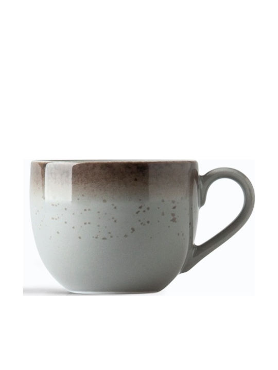 Ionia Stigmes Basics Coffee Cup Porcelain Gray
