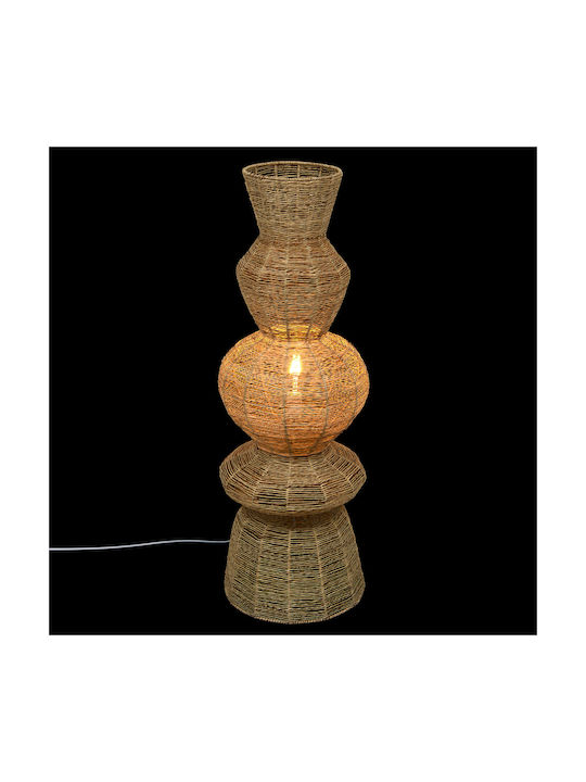 Titus Floor Lamp Height 180cm with Socket for E27 Bulb Beige