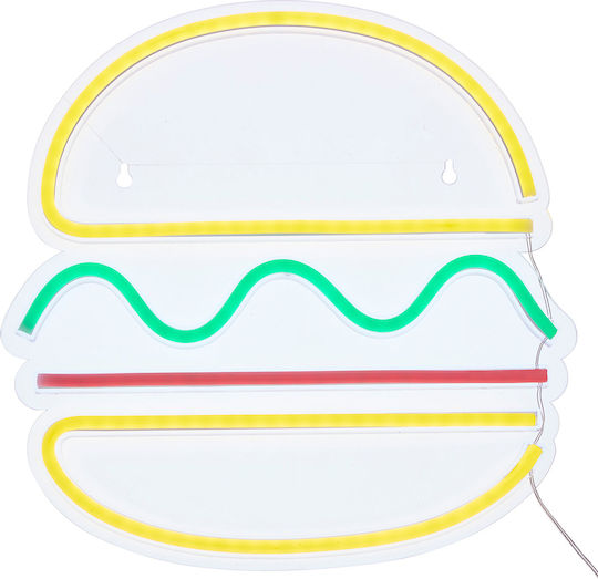 Neon Lămpi Decorative Pentru Masă Burger LED
