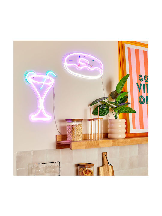 Neon Διακοσμητικό Φωτιστικό Donut LED
