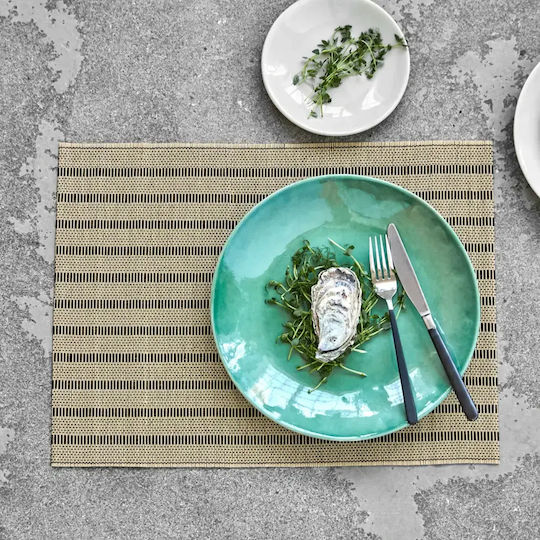 House Doctor Fica Bamboo Placemats Black 46x35cm 4 Pieces