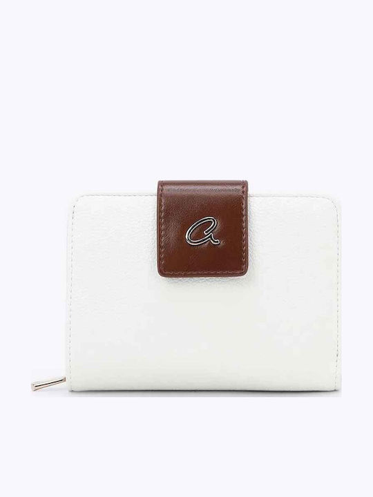 Kleines Damenbrieftasche Weiß