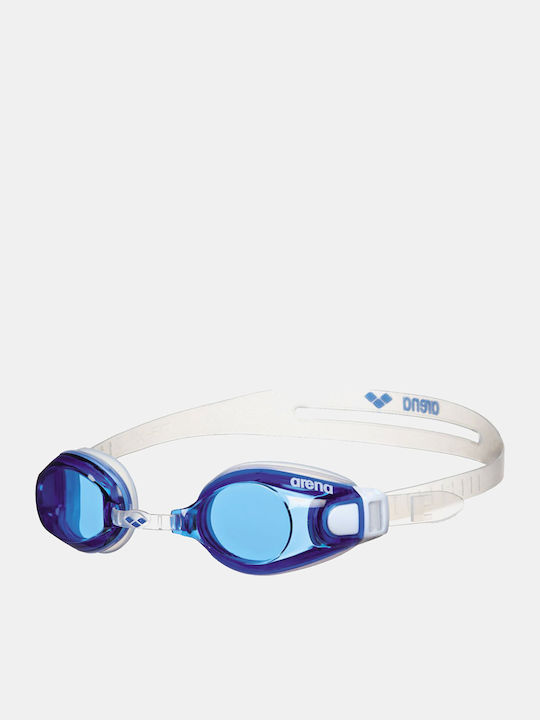 Arena Zoom X-Fit Schwimmbrille Erwachsene mit Antibeschlaggläsern Blau