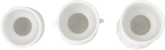 Raeder Raeder Set Dekorative Porzellanvasen Natürliche Kreaturen Beige