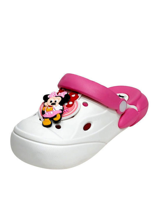 Kids Beach Clogs White