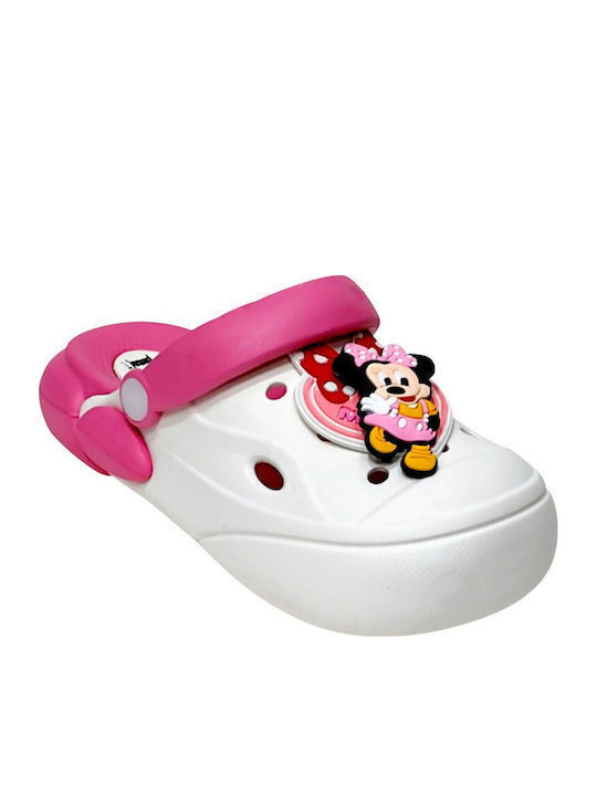 Kids Beach Clogs White