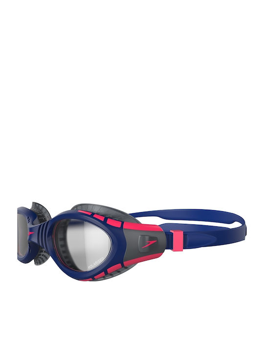 Speedo Futura Biofuse Flexiseal Tri Swimming Goggles Adults Blue