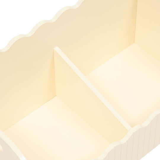 Children's Storage Box Made of Wood A-s Bouli Beige 60x36x30cm
