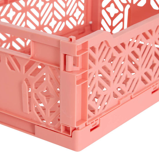 Детска Кутия За Съхранение Сгъваема От Пластмаса A-s Crate Оранжева 31x20x11.5cm