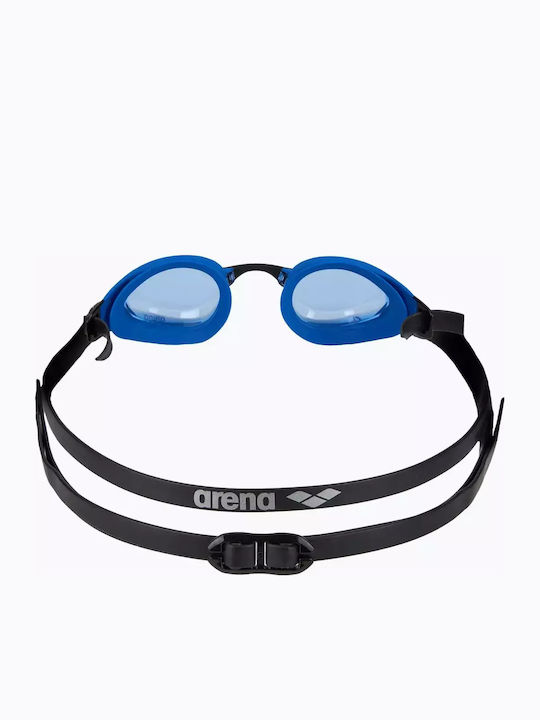 Arena Cobra Core Swipe Schwimmbrille Erwachsene mit Antibeschlaggläsern Blau