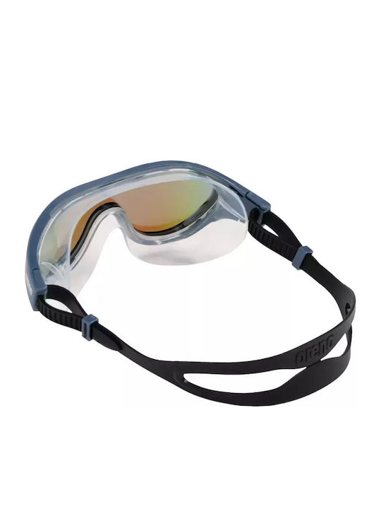 Arena The One Mask Swimming Goggles Adults with Anti-Fog Lenses Blue