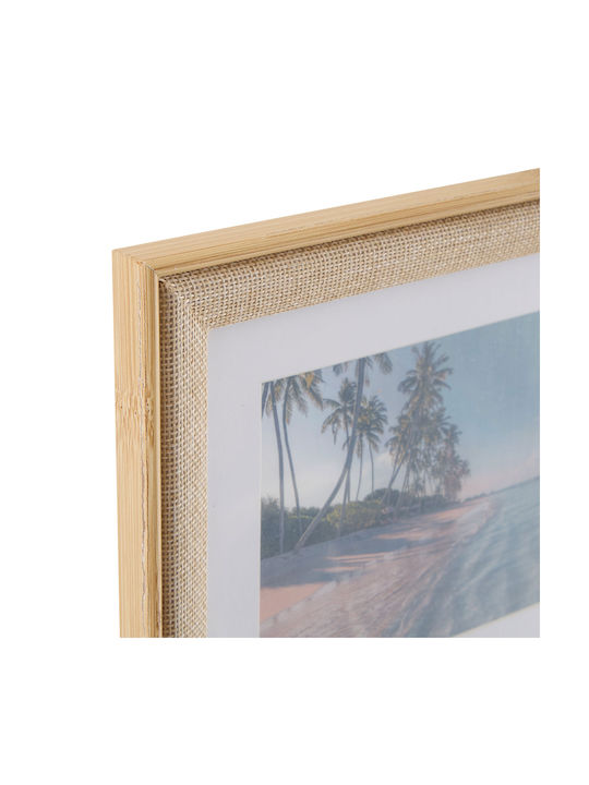 Zera Wooden Wall Photo Frame with Beige Frame
