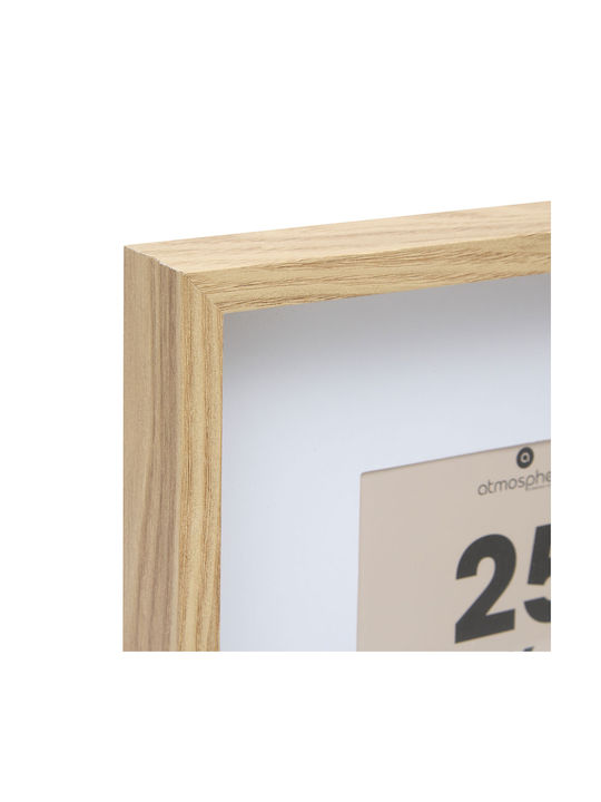 Axel Wall Photo Frame Wooden with Beige Frame