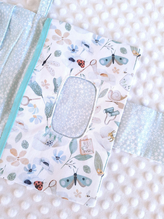Babyvalia Fabric Case for Baby Wipes Diapers Chloe