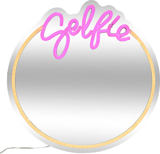 Selfie Καφέ & LED Φωτισμό Διαμέτρου 35cm