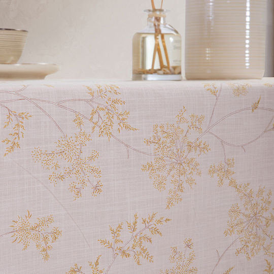 Nef-Nef Homeware Cotton Tablecloth Foxy Ecru 150x300cm