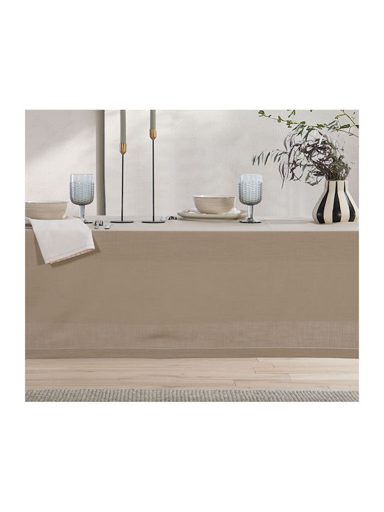 Nef-Nef Homeware Nef-Nef Homeware Baumwoll Tischdecke Steady Weiß 180x180cm