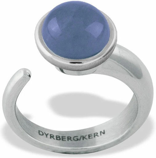 Dyrberg Kern Sence Ss Blue Agate Topping 351408 Steel