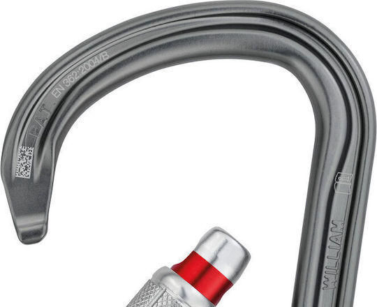 Petzl William Screw Lockable Carabiner 1pcs