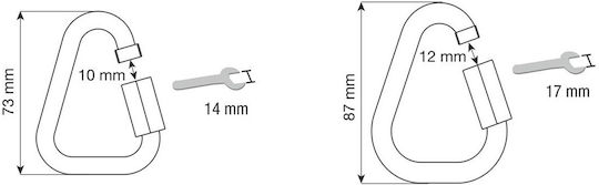 Camp Delta Quick Link Inele Conector 1buc