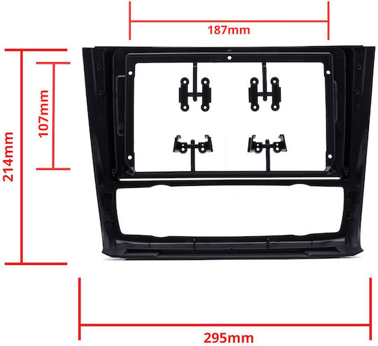 Einparts Mounting Frame Non-factory Radio Bmw 1 E81 E82 E87 E88