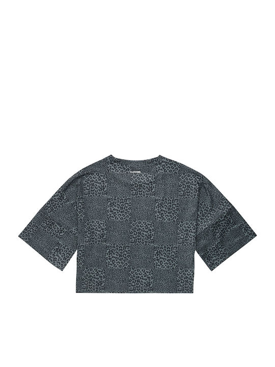 Kinder-T-Shirt Black, Grey Six, Grey Four