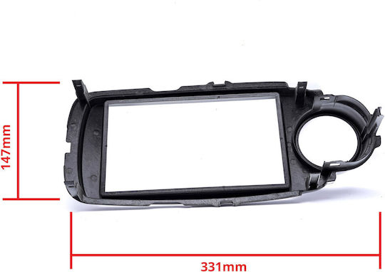 Einparts Radio Frame Toyota Yaris Xp130 2011-2014 Clips Bracket